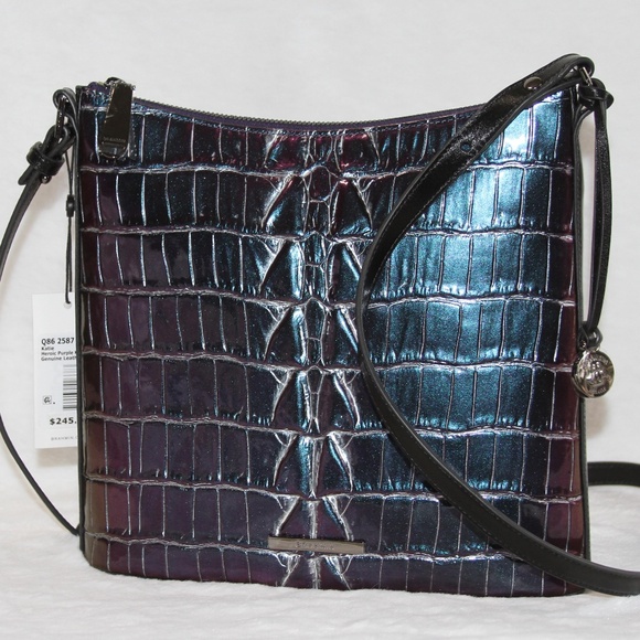 Brahmin Handbags - NWT Brahmin Katie Heroic Purple Kingstone Purse